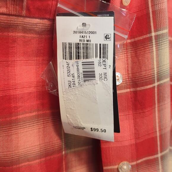 NWT Lauren Ralph Lauren Plaid button Down Size 12P - Picture 2 of 5